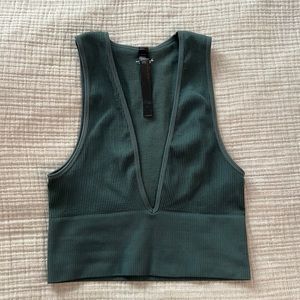 Out From Under Seamless Plunge Bra Top